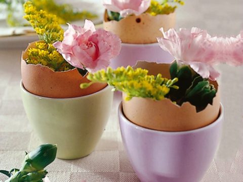 Uova segnaposto di Pasqua fai da te: 10 idee creative