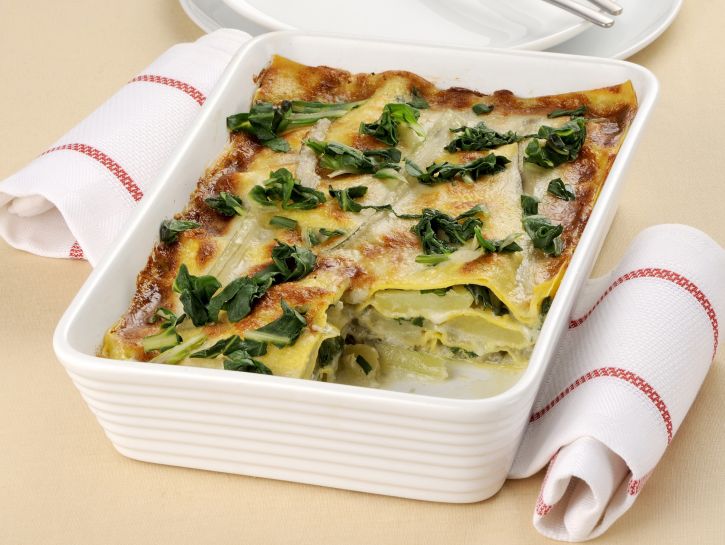 Ricetta Lasagne con coste, patate e gorgonzola - Donna Moderna