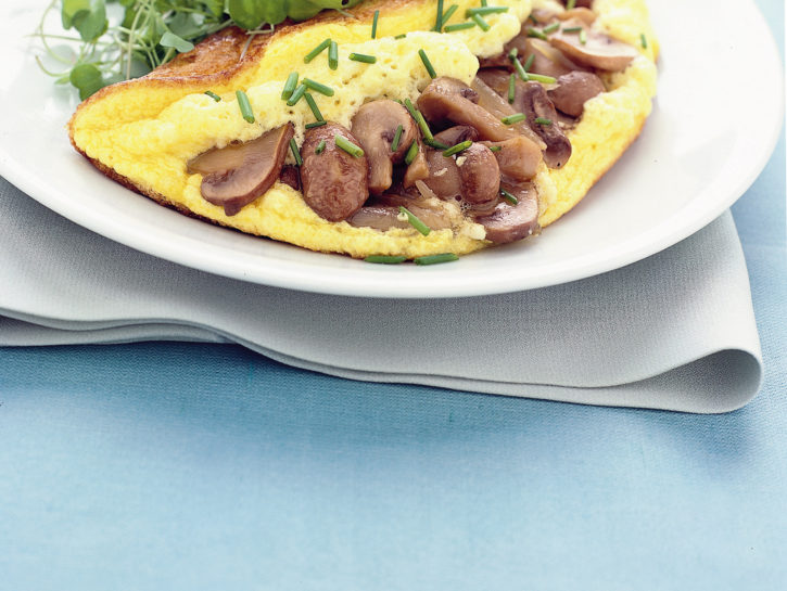Omelette con champignon