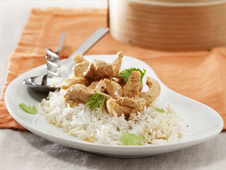 riso-basmati-con-pollo-marinato preparazione