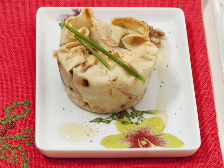 Sformatini di pane carasau