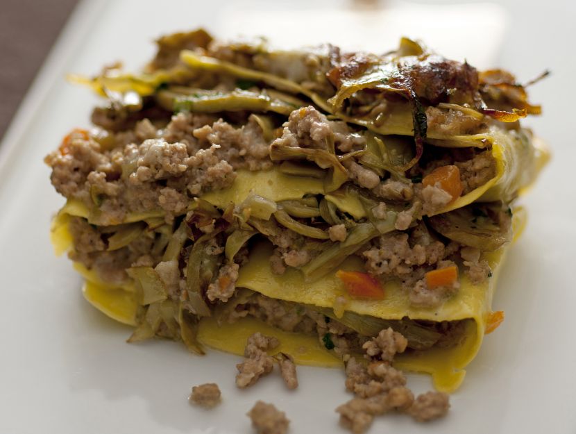 terrinette-al-ragu-con-carciofi ricetta