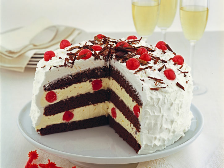 Torta Foresta Nera con chantilly