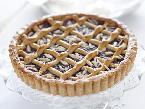 Torta Linzer con l'ostia