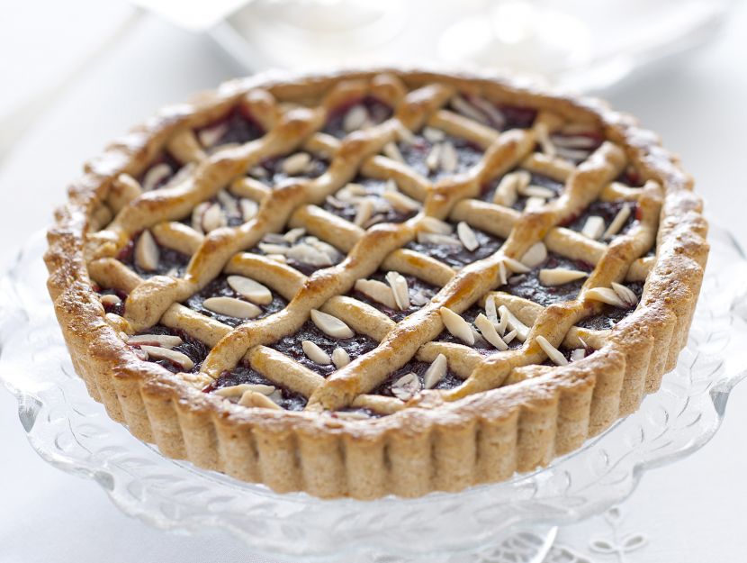 torta-linzer-con-lostia preparazione