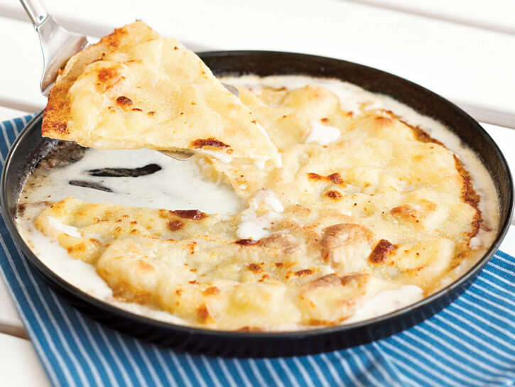Focaccia di Recco: ricetta base