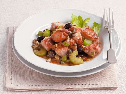 Bocconcini di tacchino in agrodolce
