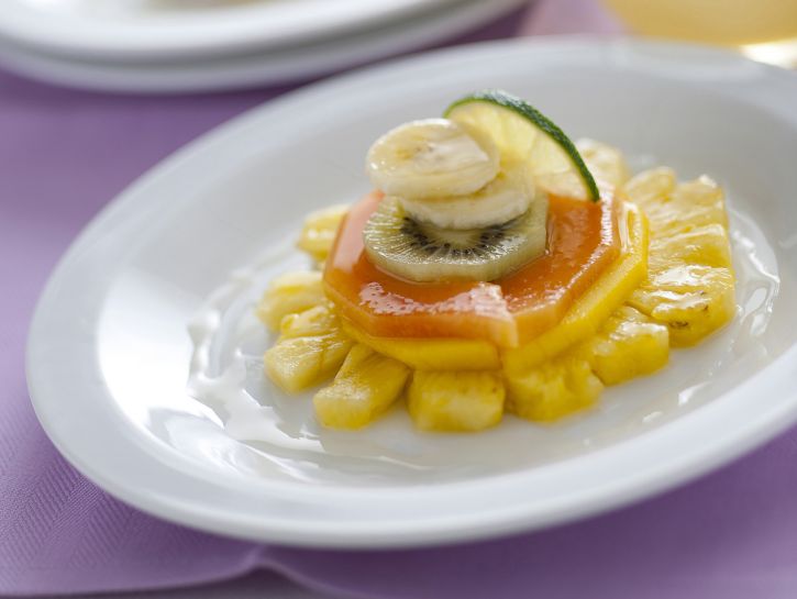 Carpaccio di frutta esotica