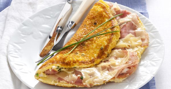 Ricetta Omelette Souffle Con Formaggio E Prosciutto Donna Moderna