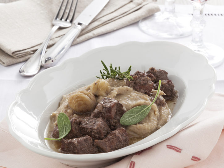 Spezzatino di capriolo