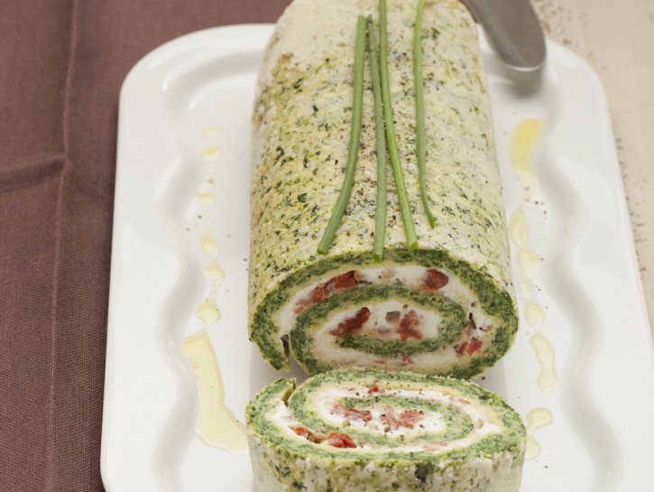 Rotolo di spinaci e ricotta