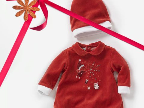 Natale: tutine moda per bebè