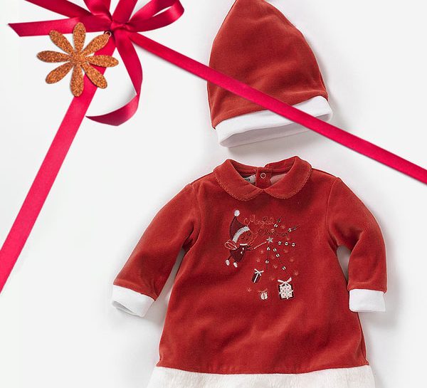 Natale: tutine moda per bebè