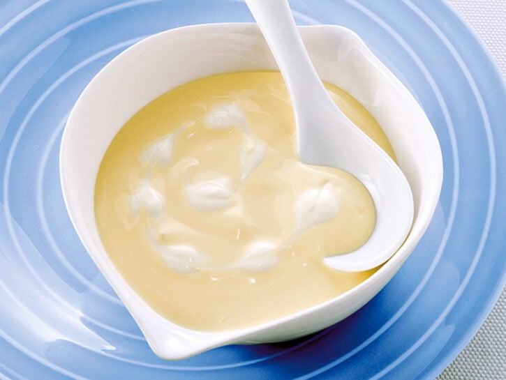 Maionese senza uova allo yogurt magro