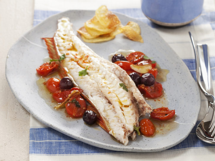 Gallinelle al forno con chips di patate