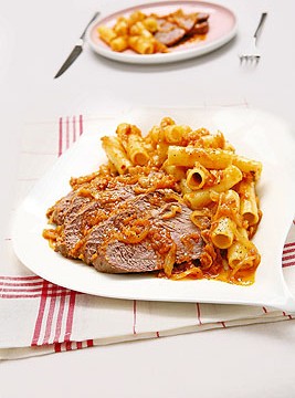 Ziti spezzati alla genovese