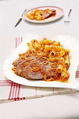 Ziti spezzati alla genovese