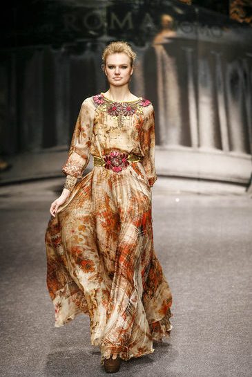 Moda: gonne a fiori e abiti lunghi