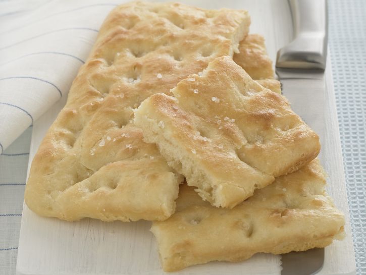 Focaccia ligure all'olio extravergine