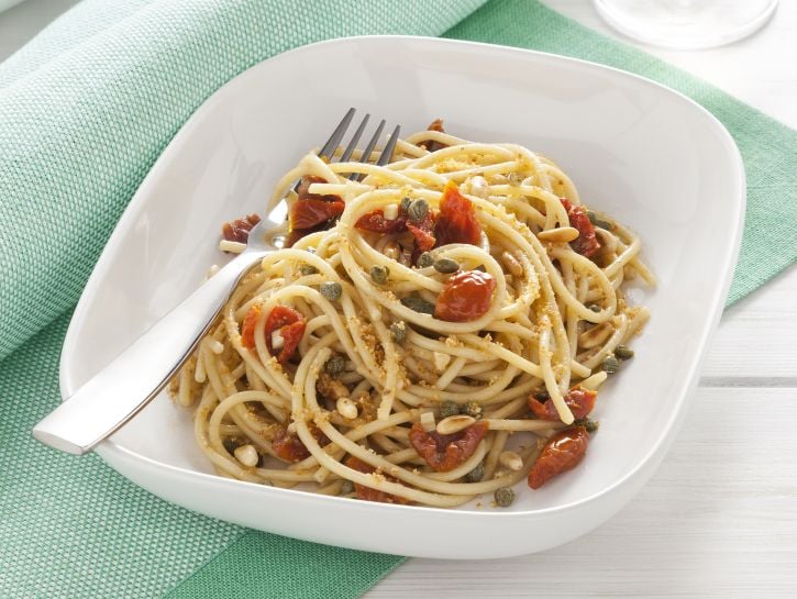 spaghettini-mediterranei preparazione