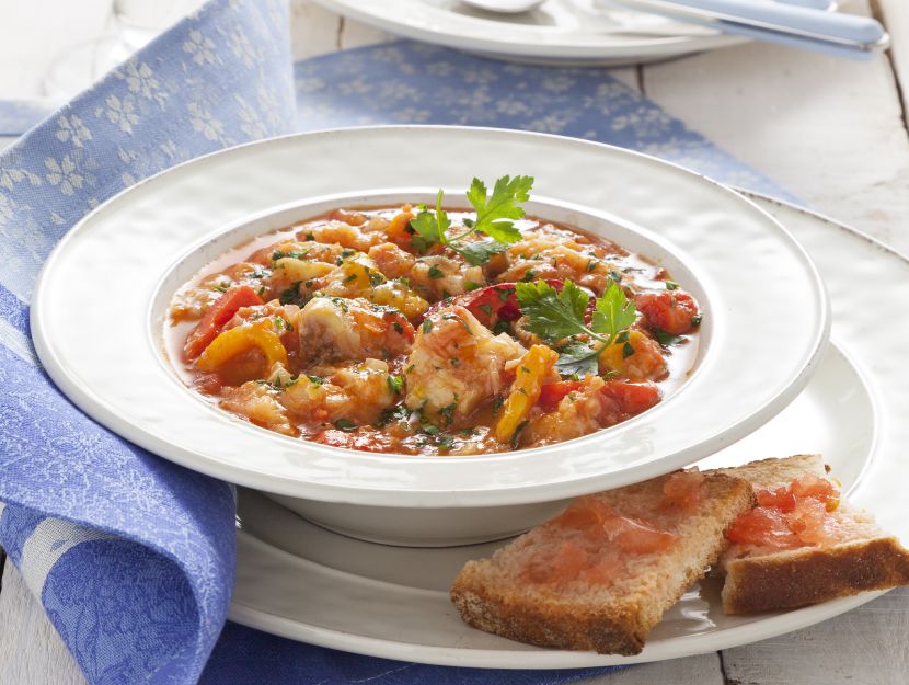 zuppa-di-baccala-e-peperoni preparazione