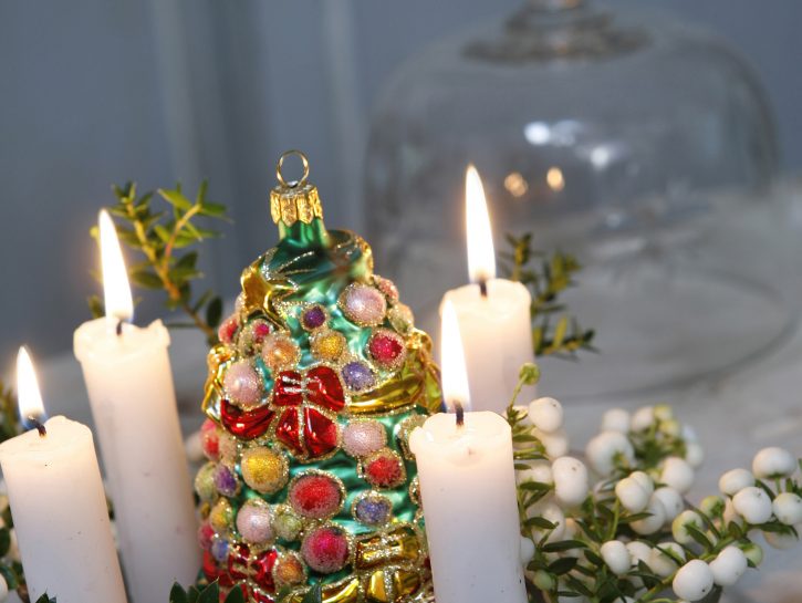 Fai da te: candele centrotavola natalizi