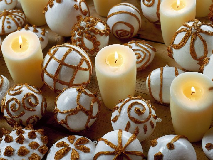 Decorare casa con le candele: fai da te
