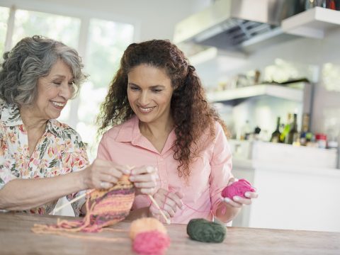 Più uncinetto e meno stress