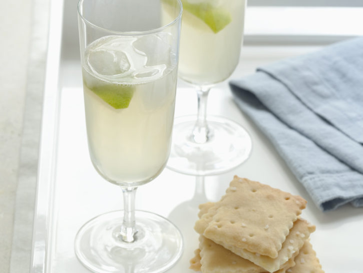 Aperitivo lime e seltz
