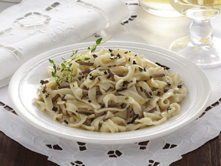 Stringozzi al tartufo nero di Norcia