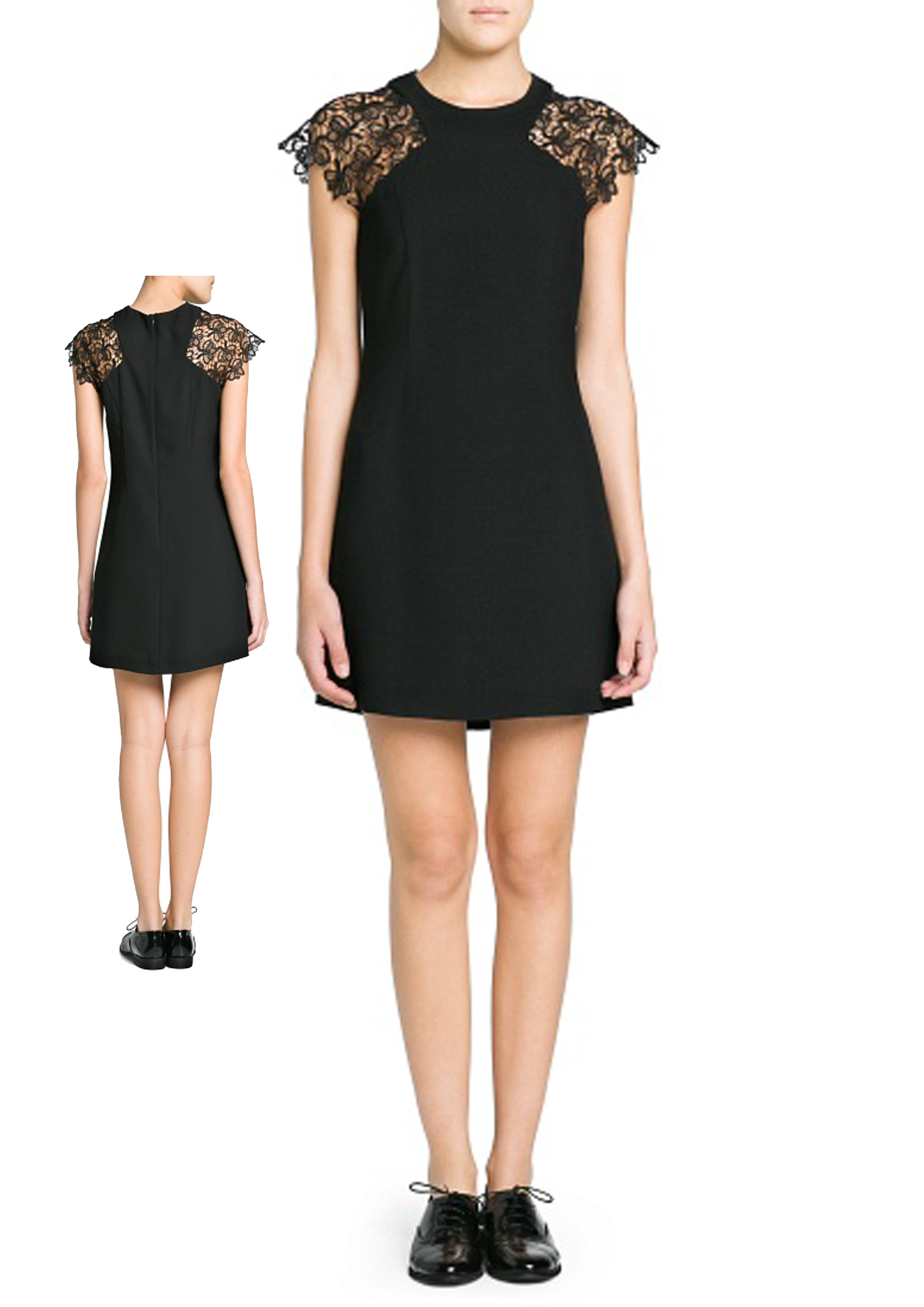 Scopri come indossare il pizzo nero - Donna Moderna