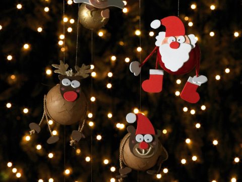 Addobbi per l'albero di Natale: 5 decorazioni natalizie fai da te