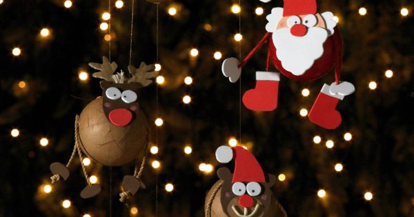 Addobbi per l'albero di Natale: 5 decorazioni natalizie fai da te
