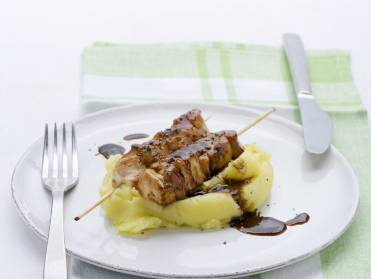 Arrosticini di tacchino al miele
