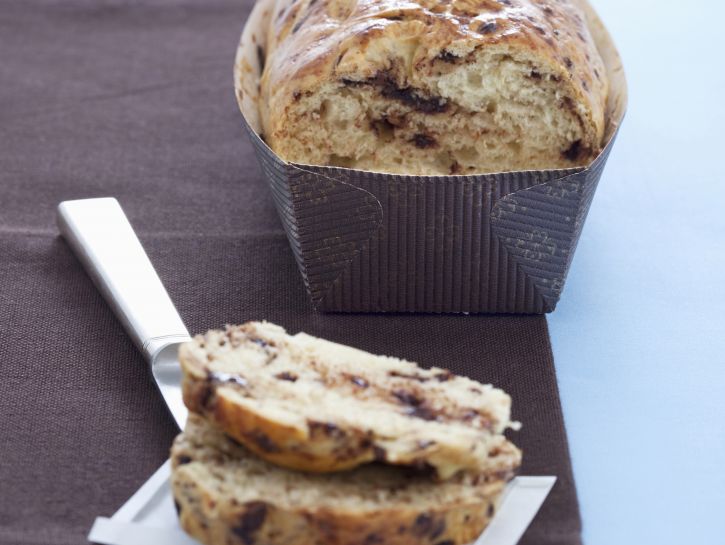 Pane al cioccolato morbido al passito