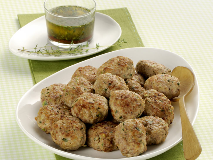 Polpettine con salsa agrodolce