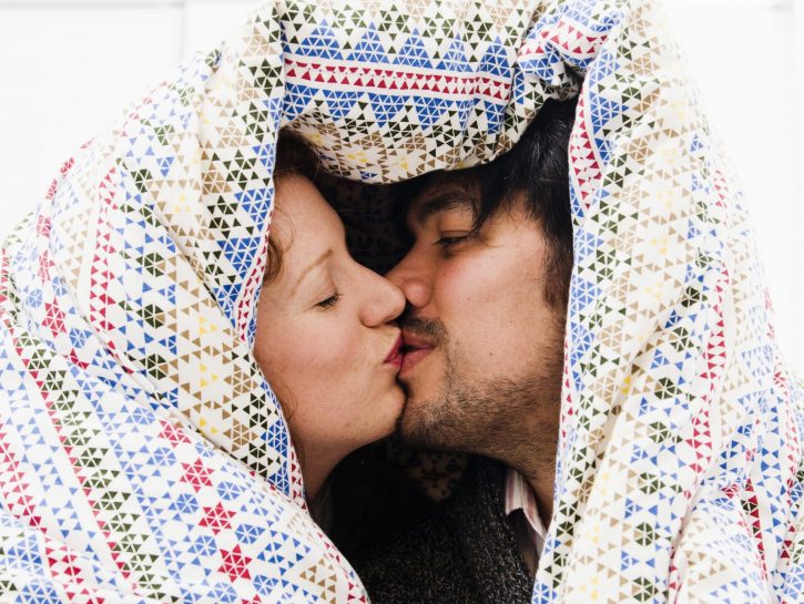 Fare pace: bacio della buona notte