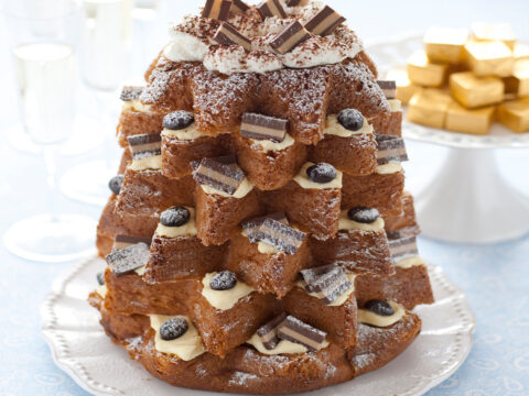 Pandoro farcito con crema al mascarpone