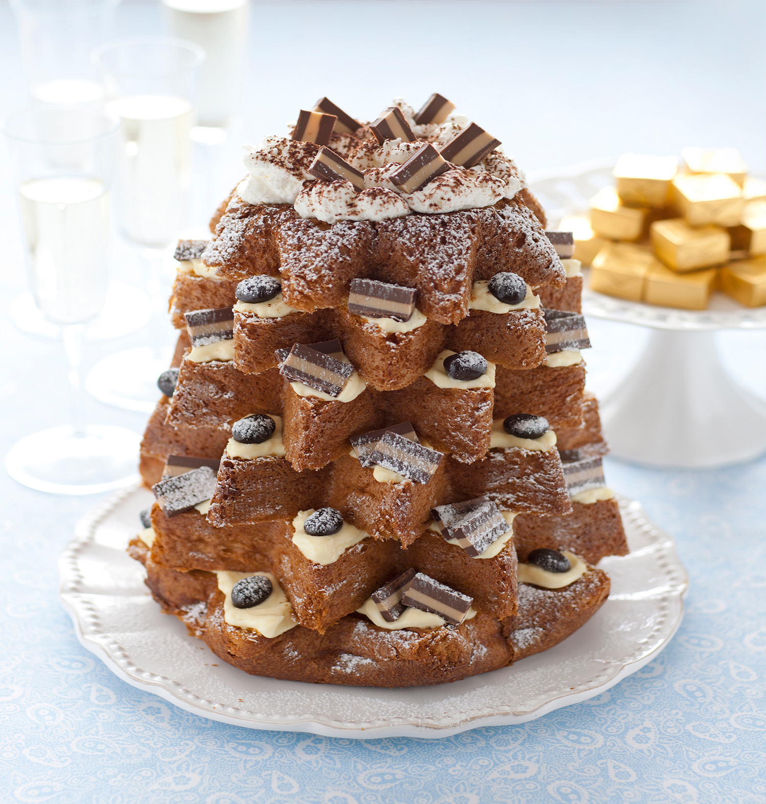 Dolci Natalizi Con Il Pandoro.Ricetta Pandoro Farcito Con Crema Al Mascarpone Donna Moderna