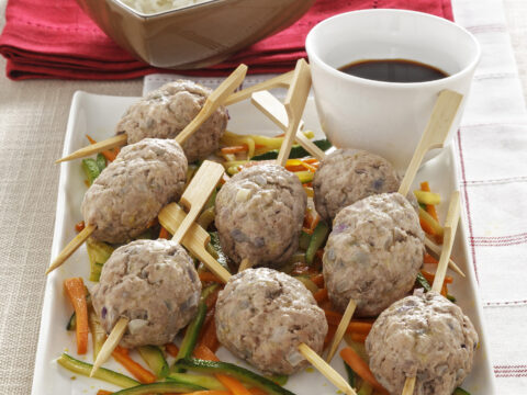 Polpette di vitello al vapore