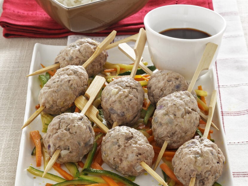 Polpette di vitello al vapore