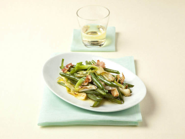 Fagiolini e pancetta