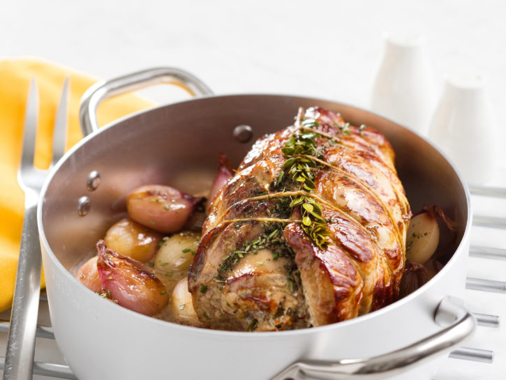 Fusello di vitello farcito con erbe aromatiche