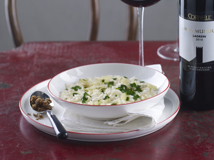 Risotto al polpo in bianco