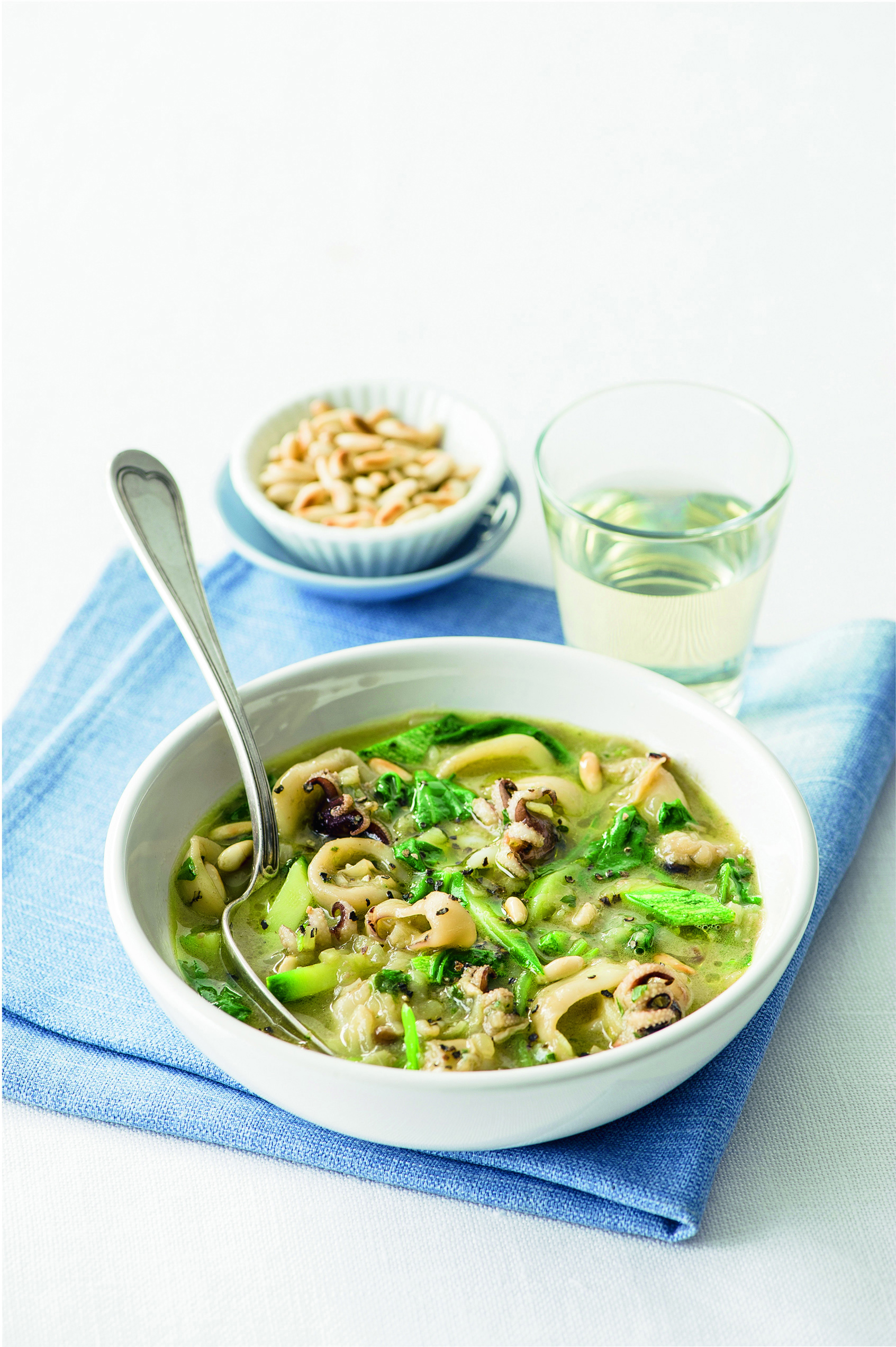 Ricetta Zuppa Di Seppie Con Bietole E Zucchine Donna Moderna