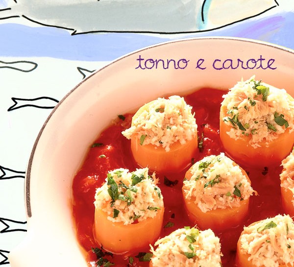 Carote e tonno