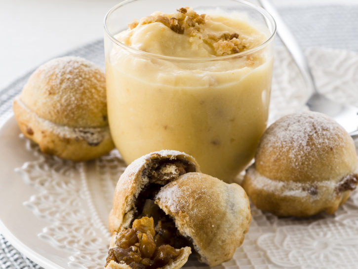 Frolle alle noci e marrons glacés