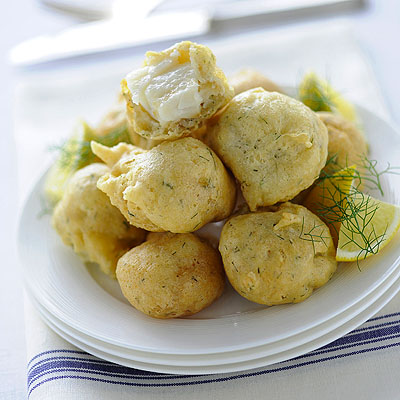 Frittelle di baccalà