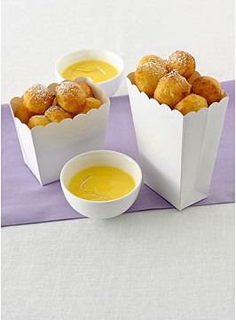 Friciò con la crema al profumo di limone