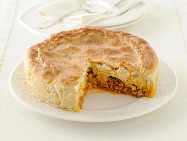 Torta salata al cavolfiore